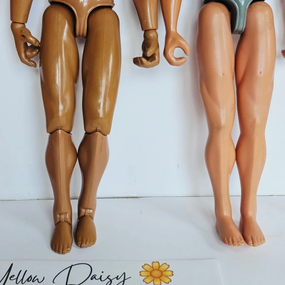 Lot of 5 Action Figures 4 Ultra Corps 1 Power Team Nude Vintage Military 1315‎